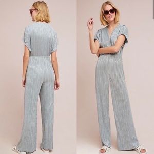 Anthropologie porridge Metallic dress